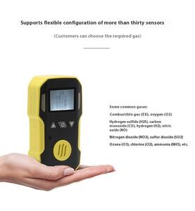 Penganalisa Gas genggam portabel BH-90A, analisis Gas hidrogen sulfida O2 konsentrator oksigen 0-100ppm - Product Image 4