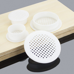 Grilles de ventilation rondes en plastique respirant Ying Sheng pour meubles et quincaillerie, modèle YS - Product Image 2
