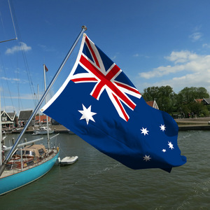Bandiera nazionale di alta qualità promozione all'ingrosso Jumbo dimensioni 90x150cm 3x5 ft bandiera appesa all'aperto bandiere personalizzate del paese Australia - Product Image 5