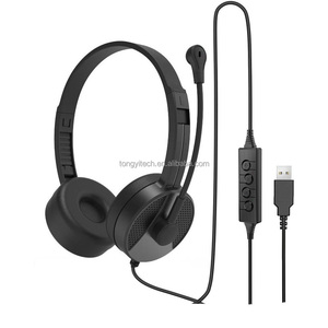 Máy tính tai nghe với Mic 3.5mm jack on-ear Tai nghe với điều khiển âm lượng cho <span class=keywords><strong>PC</strong></span>/máy tính xách tay/Máy tính để bàn làm việc từ nhà/văn phòng/trường học - Product Image 3