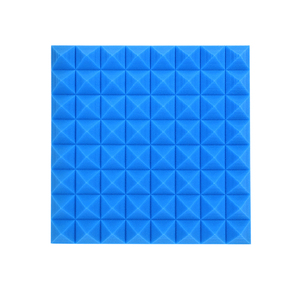 Haute qualité écologique isolation phonique éponge ignifuge pyramide forme panneaux de mousse acoustique 80% réduction du bruit 20D - Product Image 1