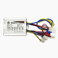 Kontroler Motor DC 350W 24V/36V 2-Kecepatan untuk Sepeda Listrik, E-Tricycle, E-Scooter (Model PW)