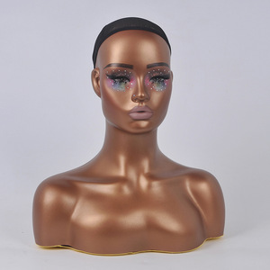 Realistico Make up manichino testa femminile <span class=keywords><strong>per</strong></span> esposizione parrucca in vendita - Product Image 3