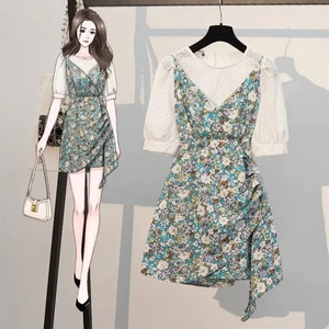Nuevo Vestido de Moda 2023, Sexy, con Lentejuelas Bordadas, de Manga Corta, Colores Mezclados, Alta Calidad, Todas las Tallas XW - Product Image 4