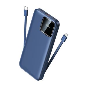 Banco de Energía de Gran Capacidad con Pantalla LED, 10000mah 20000mah, Carga Rápida, con Cable - Product Image 2