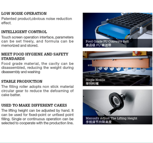 High Capacity Commercial Automatic Filling Machine Multifunction Stainless Steel <strong>Cake</strong> <strong>Maker</strong> for Coffee Bakery Corn Water - Product Image 5