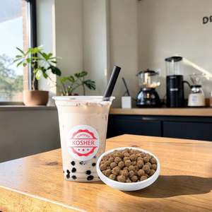 Perlas de Tapioca Premium Certificadas Kosher de Taiwán para Té con Leche Boba, Culinarias y Masticables, en Caja, Hechas en Taiwán, Venta al por Mayor - BobaPlanet - Product Image 1