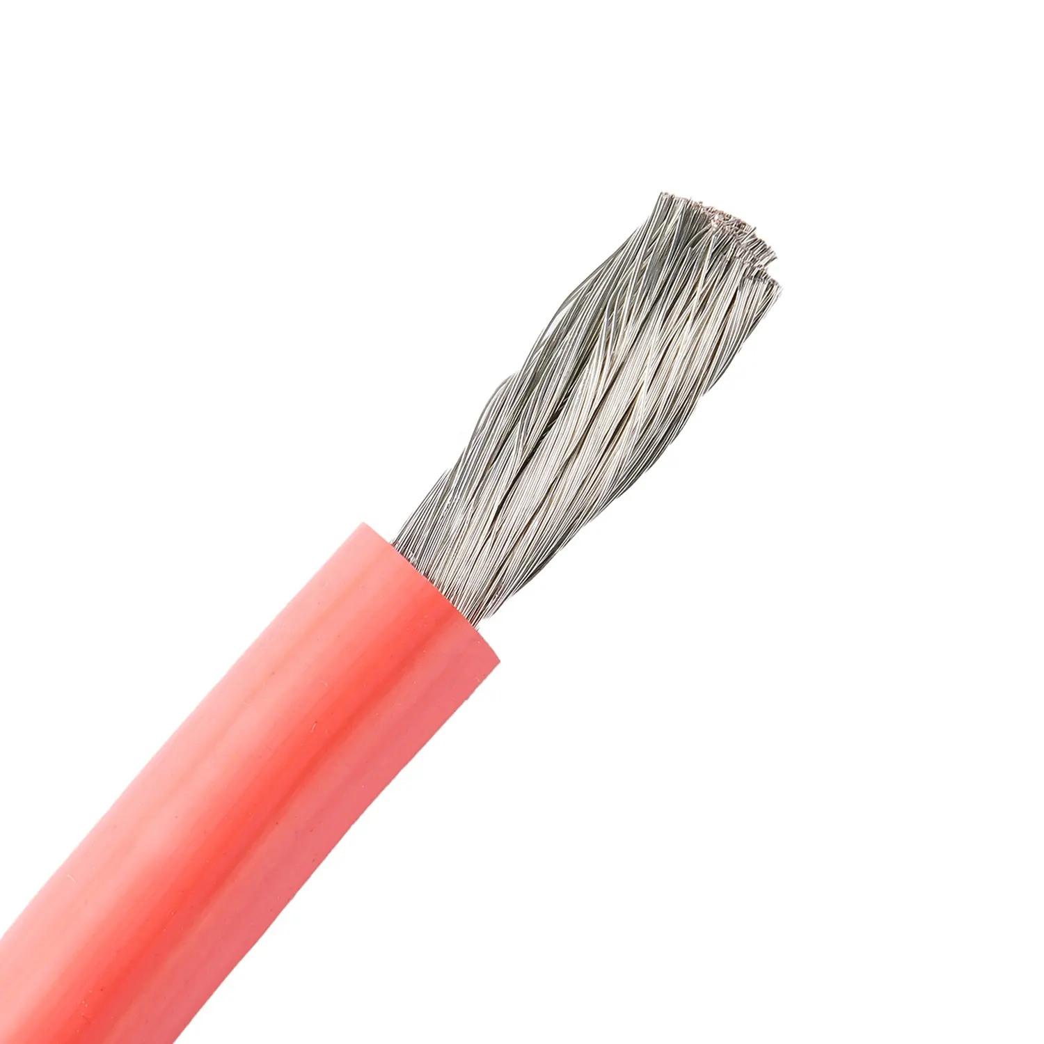 Dingzun Electric Tinned Copper Conductor Cable 100KVAC JGG Silicon Rubber Insulated High Voltage Heating Wire for Motor
