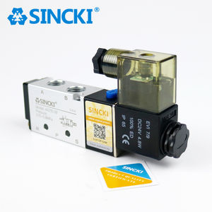 Airtac Type 4V Serie 12V Dc 5 Poort 2 Way Dubbele Spoel Pneumatische Luchtcontrole Magneetventiel Pneumatische Onderdelen - Product Image 2