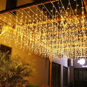 LEDs 120 3*1M allungabile a LED ghiacciolo luci corte di luce fatata giardino di casa festa di nozze in rame natale <span class=keywords><strong>soffitto</strong></span> appeso - Product Image 2