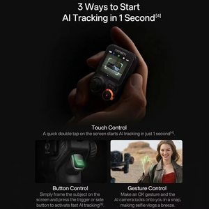 New Mt3/mt3 Pro Ai <b>Camera</b> <b>Gimbal</b> Target Tracking 2.5kg Payload Touch Screen Dslm/phone/action Ai Target Tracking Precisely - Product Image 2