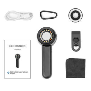 IBOOLO DE-3100 analyseur de peau de dermatoscopie haute HD <span class=keywords><strong>dermatoscope</strong></span> portable et compatible smartphone - Product Image 5