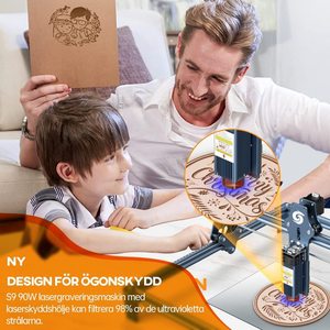 <span class=keywords><strong>SCULPFUN</strong></span> <span class=keywords><strong>S9</strong></span> Lazer Engraver Lazer Packer Pequeño CNC Impresión Acrílico Corte Escritorio Diodo Máquina de grabado láser de madera - Product Image 4