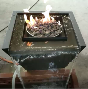 Cuencos <span class=keywords><strong>de</strong></span> agua <span class=keywords><strong>de</strong></span> <span class=keywords><strong>fuego</strong></span> <span class=keywords><strong>de</strong></span> 24 "con forma cuadrada decorativa, cuenco <span class=keywords><strong>de</strong></span> <span class=keywords><strong>fuego</strong></span> para piscina con <span class=keywords><strong>cascada</strong></span> para piscina - Product Image 4