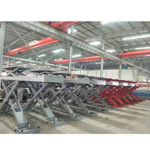 Elevador de Tijera Hidráulico para Vehículos de <span class=keywords><strong>5</strong></span> <span class=keywords><strong>T</strong></span> 5000 KG, Tipo Subterráneo de Fábrica, Elevador de Tijera Automotriz para Alineación - Product Image 2