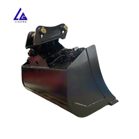 Bucket Grading LIGONG untuk Excavator 1-50t, Desain Bilah yang Dioptimalkan, Pemotongan Bersih, Perataan Akurat, dan Pengolahan Medan