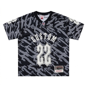 Camisetas Deportivas de Malla Transpirable para Hombre, Estilo Urbano, con Logotipo Bordado Personalizado, Cuello Redondo, Secado Rápido, Corte Regular - Product Image 2