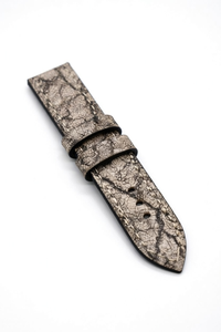 Hand Made Vintage Elephant Gray Pull-Up Leather <b>Watch</b> Band 18/20/22mm Quick Release Genuine Leather Vegetable Tanned Lining - Product Image 4