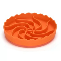 Tapis de léchage anti-étouffement en silicone pour chats et chiens, gamelle d'alimentation lente, jouet d'alimentation étanche pour animaux, gamelles cachées pour friandises