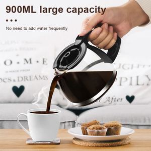 <b>Coffee</b> Maker 1200W Electric Drip <b>Coffee</b> <b>Machine</b> With Glass Pot For Home Kitchen Use - Product Image 4