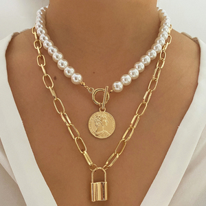 रेट्रो पंक शैली तितली दिल स्टार मून मल्टीलेयर महिला गहने थोक के लिए सेट - Product Image 2