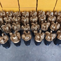 6 1/2 ''Corps en acier PDC Bit 5 lames coupeurs d'huile forgé outil de forage pour puits d'eau
