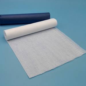 ผ้าก๊อซผ้าฝ้ายทางการแพทย์ผ้าพันแผลผ้าพันแผลผ้าพันแผลผ่าตัดผ้าฝ้าย100% ที่มีม้วนผ้าฝ้ายตรวจจับรังสีเอกซ์ - Product Image 4