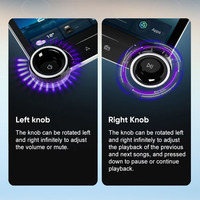 Android 13 Dual Knob 10.33 "2.32GB 1600*720 Résolution Wfif GPS DSP 4G SIM 360 pour Ford/Focus/Mondeo Lecteurs de voiture Dvd Carplay