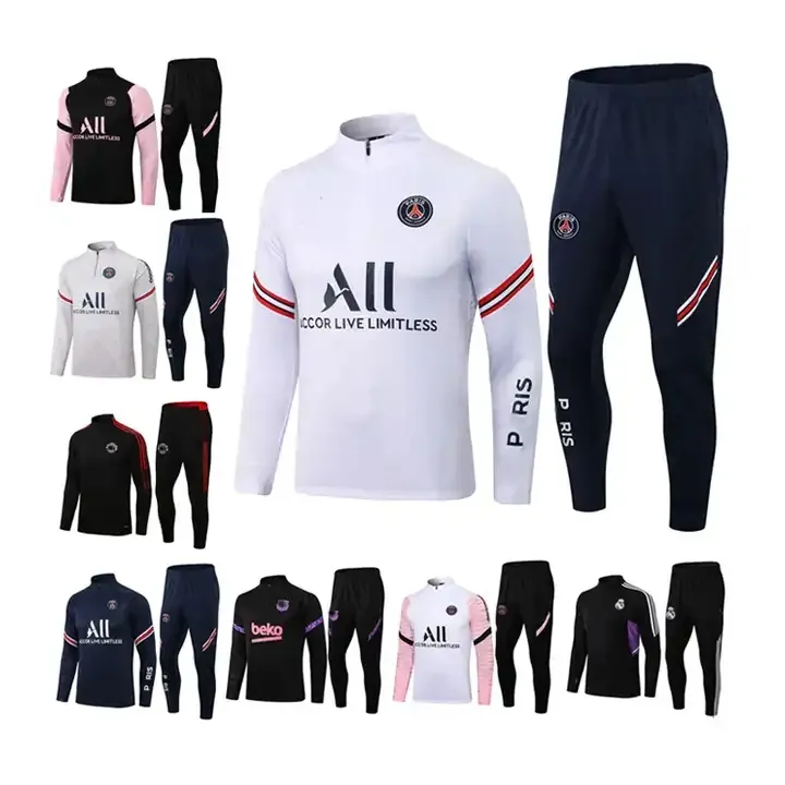 Personalizado futebol jersey todo o clube futebol futebol jerseys personalizado croatia manga longa futebol treinamento jersey