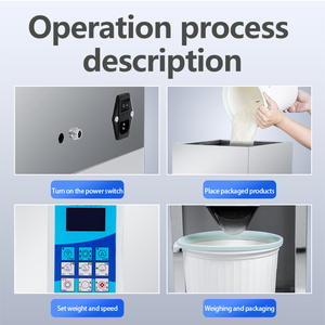 Machine d'emballage automatique multifonctionnelle pour poudres, sachets de thé, aliments pour animaux, grains <span class=keywords><strong>divers</strong></span>, graines, melons et déshydratants - Product Image 4