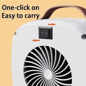 Portable <span class=keywords><strong>petit</strong></span> espace <span class=keywords><strong>500w</strong></span> réchauffeur <span class=keywords><strong>électrique</strong></span> chauffage rapide léger bureau chauffage à Air chaud intérieur bureau ménage plus chaud ventilateur - Product Image 3