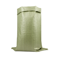 Sacs en Polypropylène Tissé PP Thermosoudés Durables 25 kg 50 kg pour Sable, Ciment ou Ordures Vertes, Vente en Gros Économique