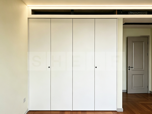 Armadio Moderno Autoportante in Acciaio SHELF - Ecologico, Salvaspazio, Facile da Montare, per Appartamenti, Camere da Letto, Soggiorni, Grande Capacità - Product Image 1