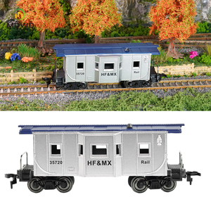 Modelo de vagó<span class=keywords><strong>n</strong></span> Gulf Guard Caboose a <span class=keywords><strong>escala</strong></span> HO 1:87 para diorama de ferrocarril, construcció<span class=keywords><strong>n</strong></span> de escenas y accesorios para coleccionistas de trenes - Product Image 1
