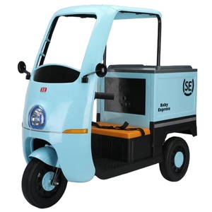 Fabricación interesante niño niña camión de reparto toldo niños bebé carga niños coche de juguete eléctrico - Product Image 1