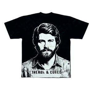 Camisetas con Diseño Personalizado y Serigrafía, Corte Holgado, Estampado Delantero y Trasero, 100% Algodón, para Hombre, Ecológicas - Product Image 1