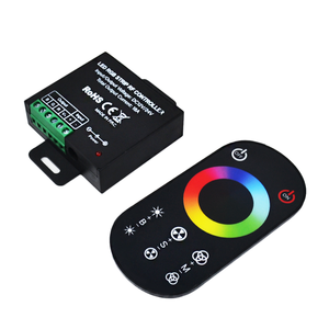Control Remoto Táctil Inalámbrico RF Multifrecuencia de 12v 24v para LED RGB, 3 Canales, Alcance de 20m, Carga Máxima de 432W, Gran Venta - Product Image 2