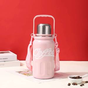 <b>Large</b> Capacity Stainless Steel Leak-Proof Outdoor Portable Vacuum <b>Flask</b> with Thermal Insulation for Sports - Product Image 4