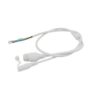 Kabel Daya Video Kamera Pengawas, Tahan Air POE Rj45 Jaringan Kamera Garis LED + Monitor Lampu Dc 8Core - Product Image 2