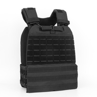 Gilet lesté personnalisé avec logo, 10 couleurs, porte-plaques réglable pour fitness, gym, entraînement corporel, entraînement musculaire