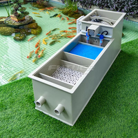 Équipement de filtration pour bassin à poissons domestique, filtre à lumière UV pour aquaculture, système de filtration pour bassin extérieur