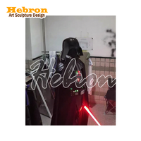 Взрослый костюм Дарта Вейдера из Star Wars на заказ, унисекс, для Хэллоуина, танцевальных вечеринок, броня из ЭВА, модальный костюм персонажа аниме, тренч и леггинсы