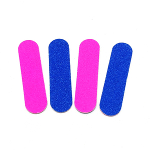 FX-NT15 Disposable Mini Strip Nail Art Double Sided Fingernail Files Wholesale Manicure Tools Emery Board Printed Logo Accept