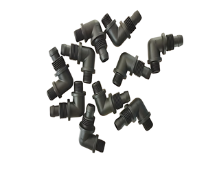 Black Bridge DJIT20P & T40 Agriculture <b>Drone</b> Plastic Male Thread Bend Connector Hose Compatible T20P T40 - Product Image 4