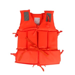 เสื้อชูชีพสำหรับผู้ใหญ่ สีส้ม 75n วัสดุสะท้อนแสงสำหรับว่ายน้ำ กีฬาทางน้ำ - Product Image 1