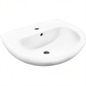 Lavabo FELCE de un solo orificio, 64 cm de longitud, montado en la pared para baño - Product Image 3
