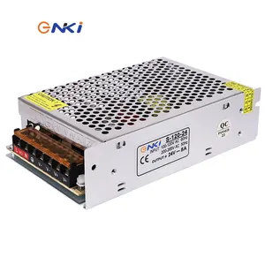 110V 220V AC to DC แหล่งจ่ายไฟควบคุม 24V 5A แหล่งจ่ายไฟสลับ 24V Led Transformer 120W SMPS สําหรับไฟ Led