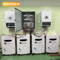 Onduleur hybride Deye 10kW 20kW 30kW 40kW 50kW kit de système solaire avec batterie LiFePO4 fabricant alimentation directe