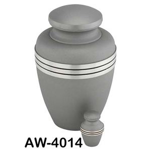 Urnas de cremación de estilo americano talladas a mano de aluminio sólido agradable con tamaño personalizado para recuerdo conmemorativo de cenizas de mascotas humanas - Product Image 2