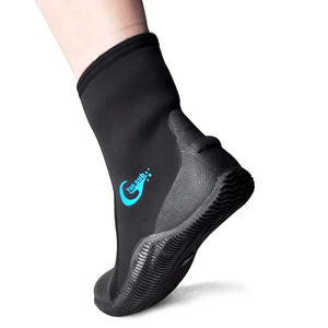 Bottes de plongée sous-marine imperméables en néoprène 5 mm, chaussures de plongée sportives antidérapantes, bottes de surf, bottes de plongée en apnée, OEM/ODM - Product Image 3